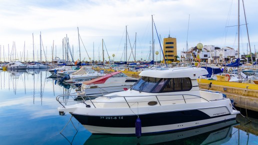 Puerto deportivo de Aguadulce en Roquetas de Mar