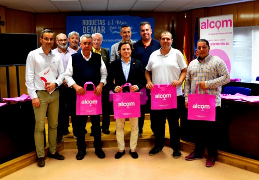 Presentación web ALCOM de comercio - Turismo Roquetas de Mar