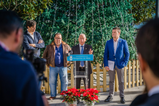 Presentación programa de navidad en Roquetas de Mar